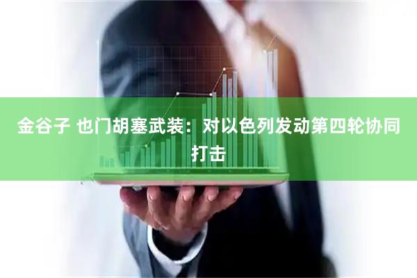 金谷子 也门胡塞武装：对以色列发动第四轮协同打击